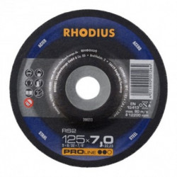 Disc polizat otel 125x6x22.2mm