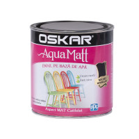 Oskar Aqua Matt email negru minimalist 0.6L