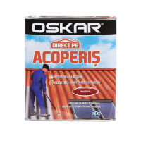 Oskar acoperis email rosu-inchis 2.5L