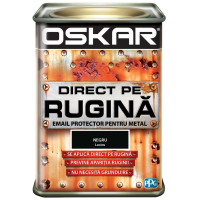 Oskar rugina email negru lucios 0.5L