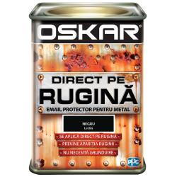 Oskar rugina email negru lucios 0.5L